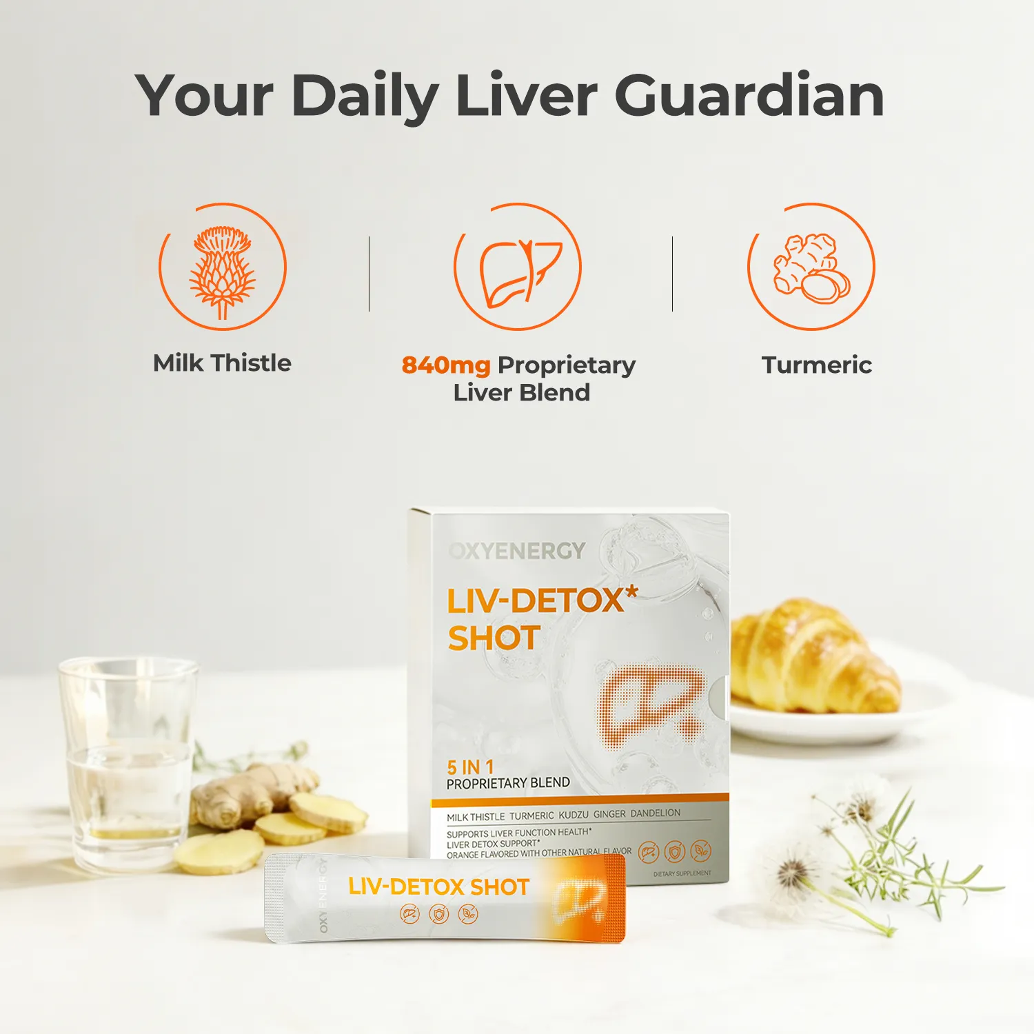Liv-Detox Shot 5-in-1 Proprietary Blend - Image 2